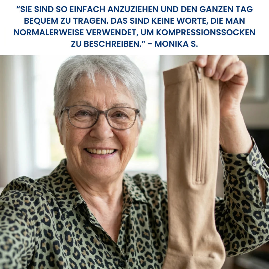 Kompressionsstrümpfe mit Reißverschluss - Orthonex