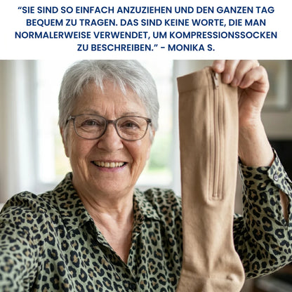 Kompressionsstrümpfe mit Reißverschluss - Orthonex